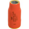 Gray Tools 11mm X 1/2" Drive, 12 Point Standard Length, 1000V Insulated M1211-I